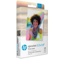 HP Zink Sprocket 2,3x3,4" 20 ks