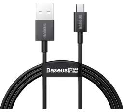 Baseus Superior datový kabel USB-A/micro USB 2.0 2 A 1 m černý