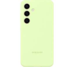 Samsung Silicone Case pouzdro pro Samsung Galaxy S24 zelené