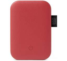 Lexon Softpower Magbank bezdrátová powerbanka s podporou MagSafe USB-C Qi 3000 mAh červená