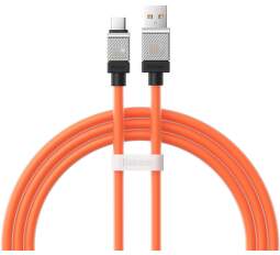 Baseus CoolPlay datový kabel USB/USB-C 100 W 1 m oranžový