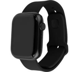 Fixed Silicone Sporty Strap řemínek pro Apple Watch Ultra 49 mm černý