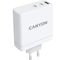 Canyon H-140-01 140W GaN bílá síťová nabíječka