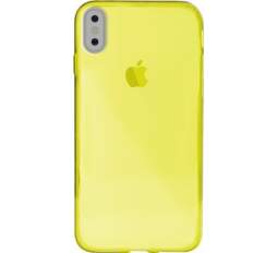 Puro Nude 0.3 pouzdro pro Apple iPhone X, žlutá
