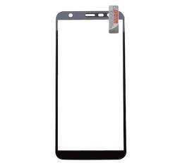 Qsklo Full Cover 2D ochranné sklo pro Samsung Galaxy J4+, černá
