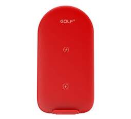 Golf WQ6 bezdrátová nabíječka, červená