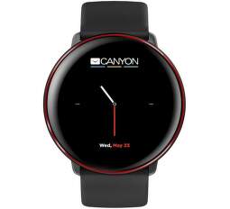 Canyon CNS-SW75BR Smart hodinky čierno-červená