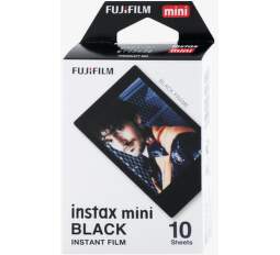 Fujifilm Instax Mini Black fotopapír, 10 ks