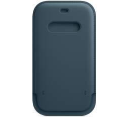 Apple Leather Sleeve MagSafe pre Apple iPhone 12/12 Pro modrá