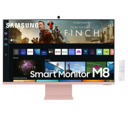 32" Samsung Smart Monitor M8 růžový
