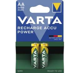 VARTA Recharge Accu Power AA 2600 mAh 2 ks