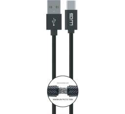Winner datový kabel USB-C 1 m 3 A černý