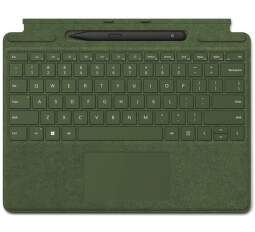 Microsoft Surface Pro Signature Keyboard CZ/SK zelená + Surface Slim Pen 2