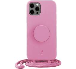 PopSockets Just Elegance PopGrip pouzdro pro Apple iPhone 12 Pro Max růžové