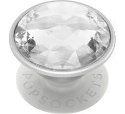 PopSockets držiak PopGrip Disco Crystal Silver (1)