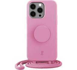 PopSockets Just Elegance PopGrip pouzdro pro Apple iPhone 14 Pro Max růžové