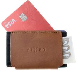 Fixed Tiny Wallet kožená peněženka hnědá