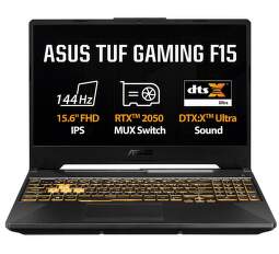 ASUS TUF Gaming F15 FX506HF-HN004W černý