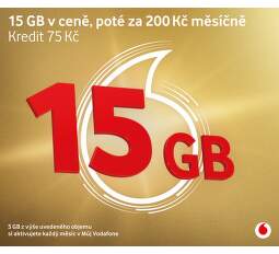Vodafone zlatá SIM karta