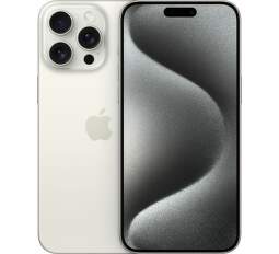 Apple iPhone 15 Pro Max 256 GB White Titanium biely titán (1)