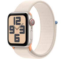 Apple Watch SE 2023 GPS + Cellular 40 mm hviezdne biely hliník (1)