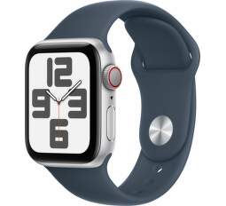 Apple Watch SE 2023 GPS + Cellular 40 mm strieborný hliník ML (1)