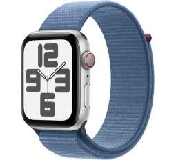 Apple Watch SE 2023 GPS + Cellular 44 mm strieborný hliník (1)