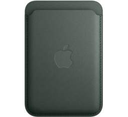 Apple FineWoven peněženka s MagSafe pro iPhone Evergreen zelená