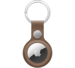 Apple FineWoven klíčenka pro AirTag Taupe hnědá