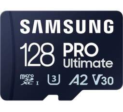 Samsung PRO Ultimate microSDXC paměťová karta 128 GB + USB adaptér