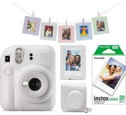Fujifilm Instax Mini 12 biely + Kit + film 2x 10ks (1)