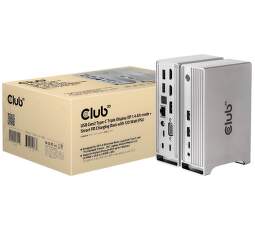 Club 3D CSV-1568 USB-C Triple Display se 120 W PSU dokovací stanice