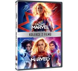 Captain Marvel + Marvels 2x DVD film