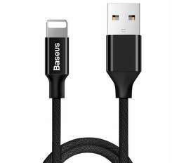 Baseus Yiven datový kabel USB/Lightning 2A 1,2 m černý
