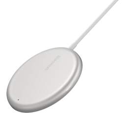 Baseus Simple Mini bezdrátová nabíječka s podporou MagSafe 15 W bílá