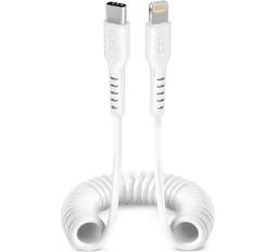 SBS datový kabel USB-C/Lightning MFi 17-100 cm bílý