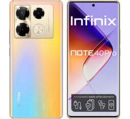 Infinix Note 40 Pro 256 GB zlatý