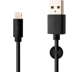 Fixed USB/Lightning kabel 1 m PFI certifikace, černá