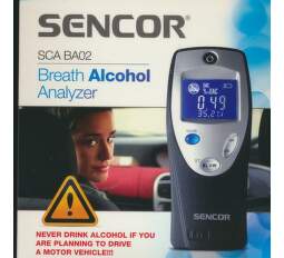 SENCOR SCABA02, alkoholtester
