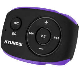 Hyundai MP 312 8GB - MP3 přehrávač (černo-fialový)