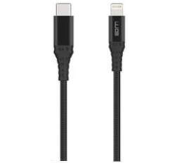 Winner USB-C/Lightning datový kabel 1m, černá