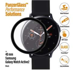 PanzerGlass ochranné sklo pro smart hodinky Samsung Galaxy Watch Active 2 40 mm