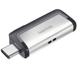 SanDisk Ultra Dual 256GB USB 3.1 Typ A/USB-C stříbrný