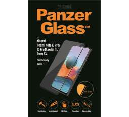 PanzerGlass Case Friendly 3D sklo pro Xiaomi Redmi Note 10 Pro/10 Pro Max/Mi 11i/Poco F3 černé