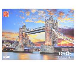 Mikrotrading puzzle 70x50 cm London bridge 1000 ks puzzle