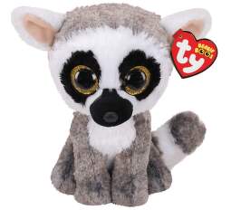TY LINUS lemur 15 cm plyšová hračka