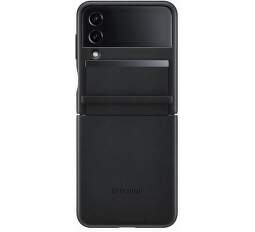 Samsung Flap Leather Cover puzdro pre Samsung Galaxy Flip4 čierne