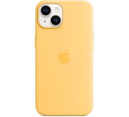 iPhone_14_Starlight_Sunglow_Silicone_Case_with_MagSafe_Pure_Back_Screen__USEN