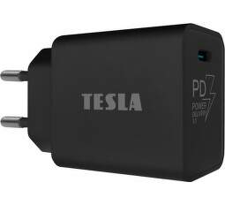 Tesla Power Charger T100 USB-C nabíjačka PD 3.0PPS 20W čierna (2)