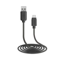 SBS kabel USB-C/USB 2m černý